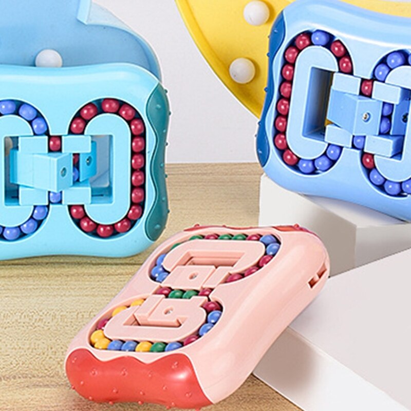 Jouet de doigt de haricot magique rotatif, anti-Stress , jouets éducatifs XXFE