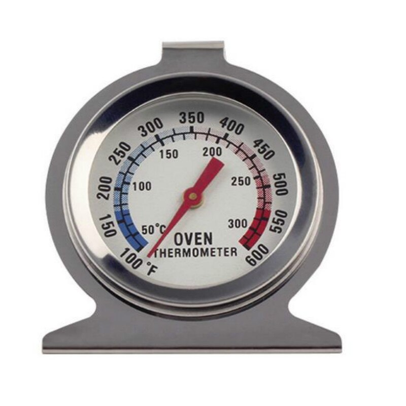 Voedsel vlees temperatuur staande wijzerplaat oventhermometer roestvrijstalen meter grote diameter wijzerplaat keuken bakbenodigdheden: Default Title