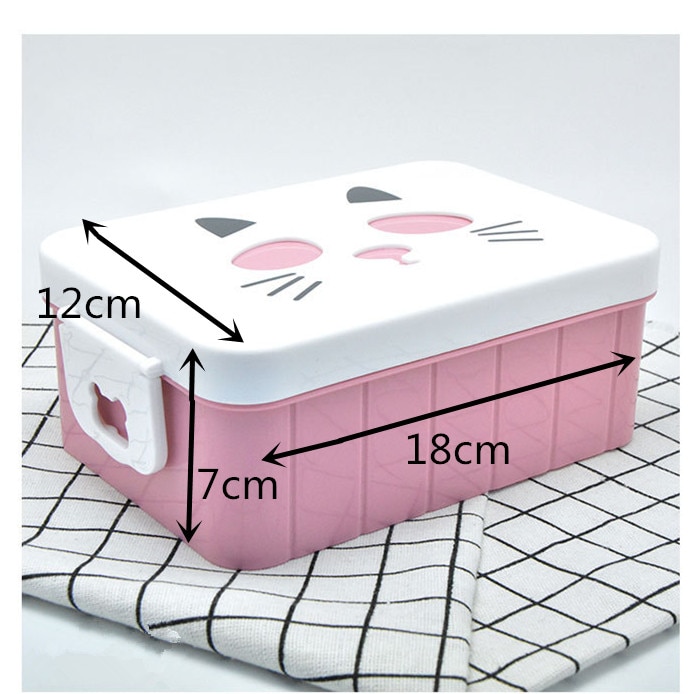 Plastic insulated lunch box for kids school bento box heated women portable thermo food container For Office And Home lunchbox