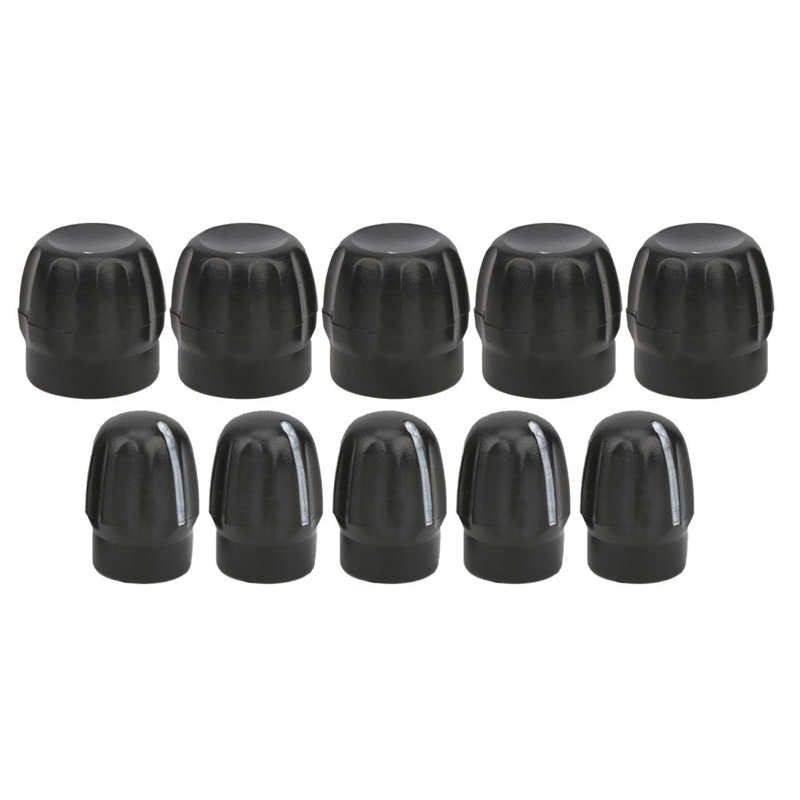 Perilla selectora de canal, 5 par/set, perilla gruesa de volumen + Selector de canal para Radios Motorola EP450/PRO5150