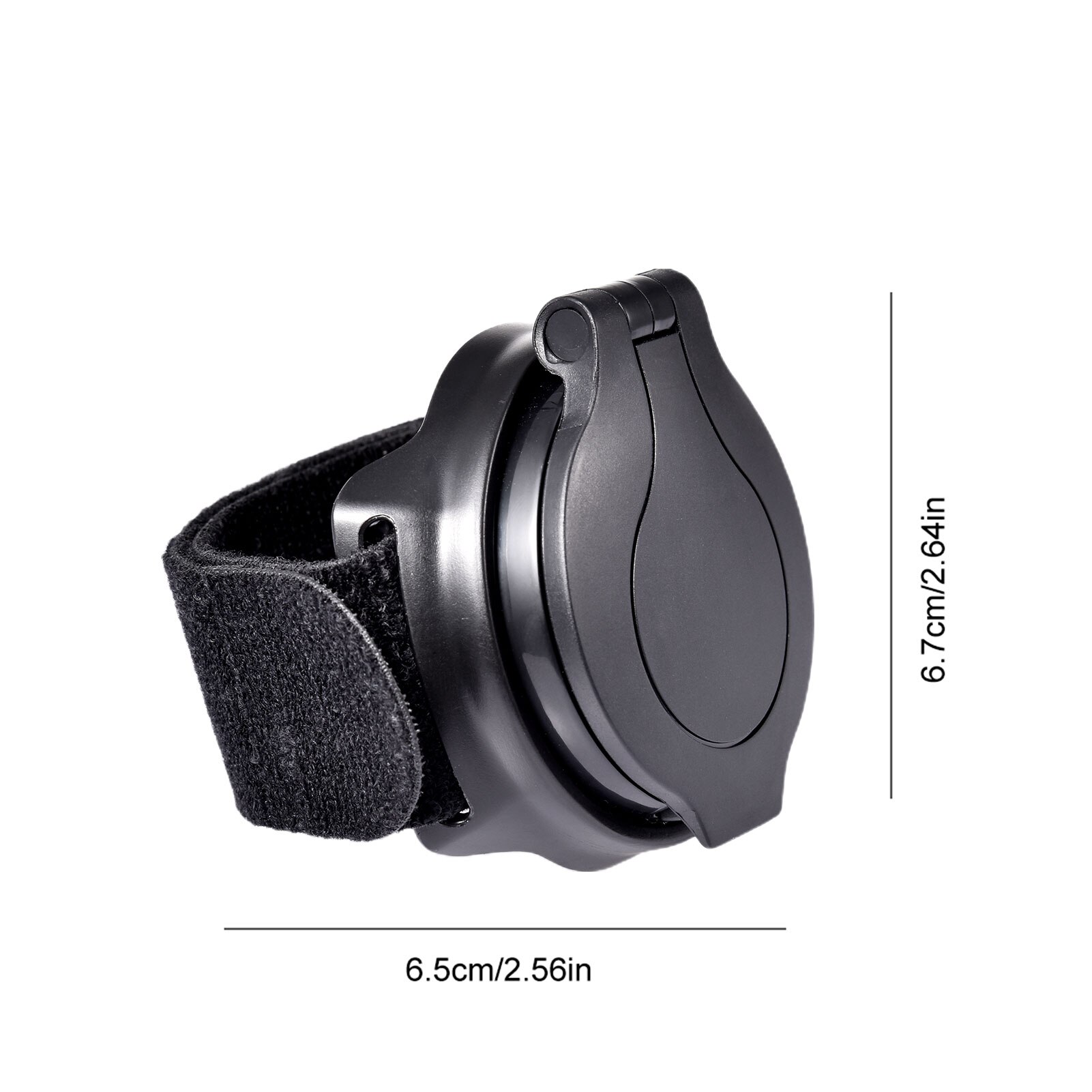Mini Wearable Bike Safety Rearview Mirror Watch 360 Degree Adjustable Wrist Band Rear View Mirror Road MTB Cycling Accessories