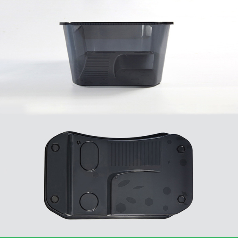 Petshy Reptile Tortoise Turtle Tank Vivarium Box Aquarium Tank with Basking Ramp Plastic Open Reptiles Amphibians Breeding Box