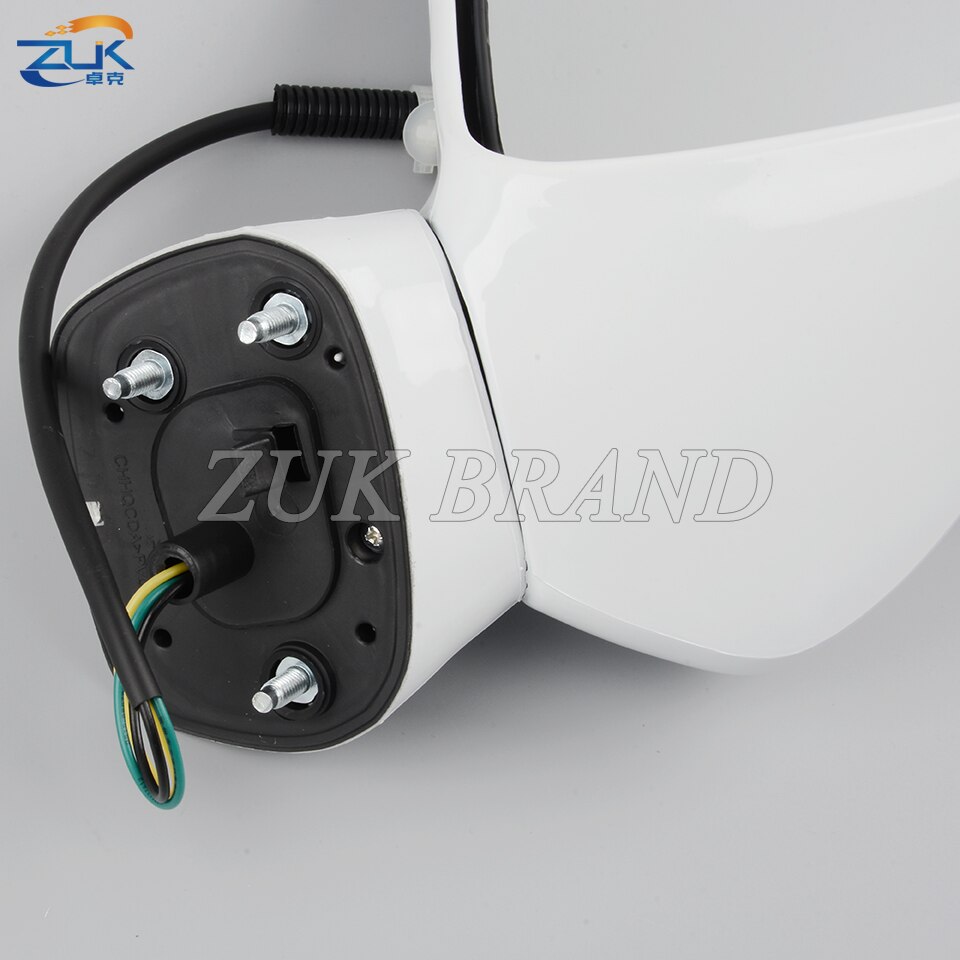 ZUK Sinistra Destra Esterno Specchietto retrovisore Assy per HONDA in forma jazz 2005-2008 in forma salone 2003-2006 CITTÀ 2007-2008 3-spille no ah CONDOTTO LA Lampada
