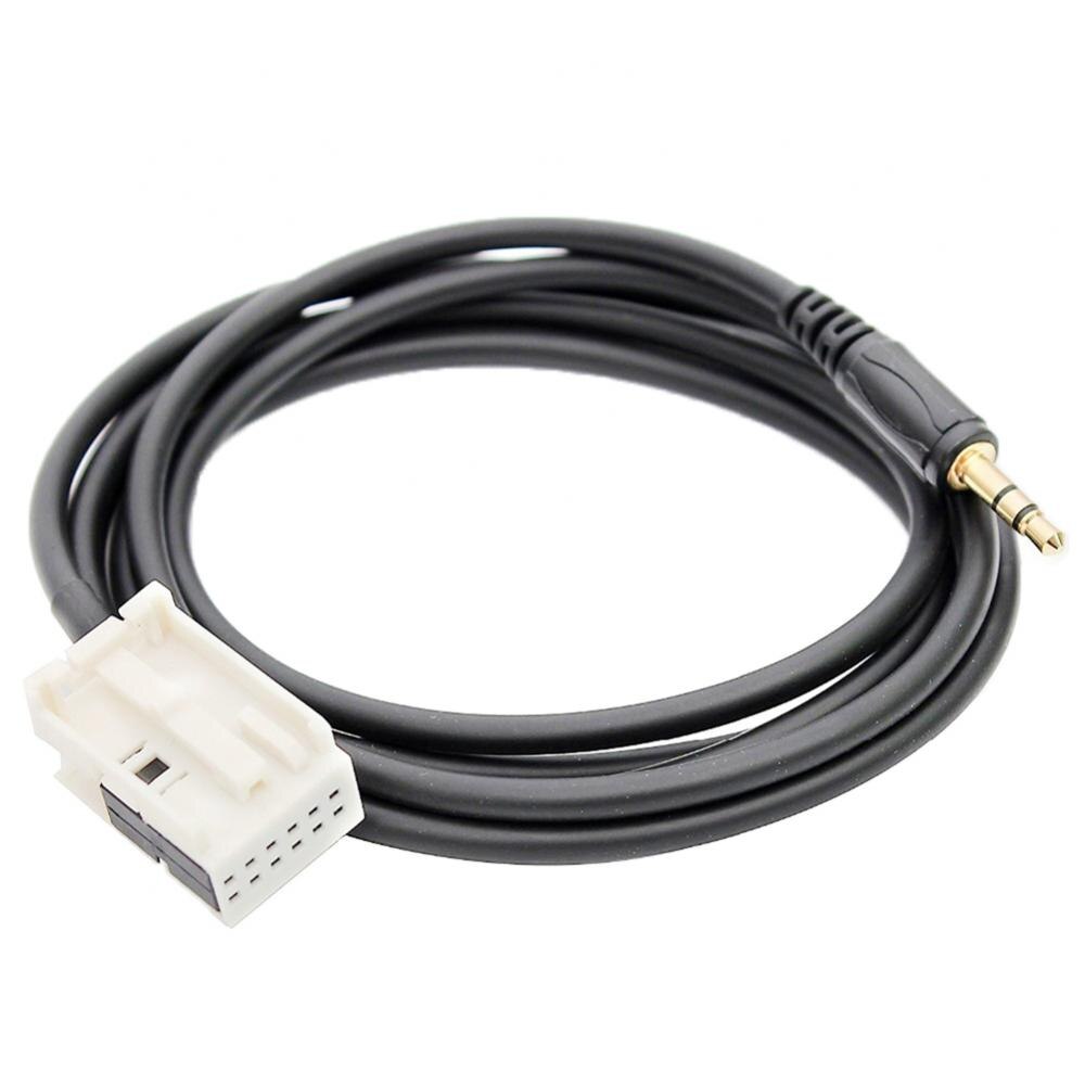 Universal de 3,5mm Aux del coche Cable de Audio estéreo para Peugeot Citroen C2 C3 C4 C5 C6
