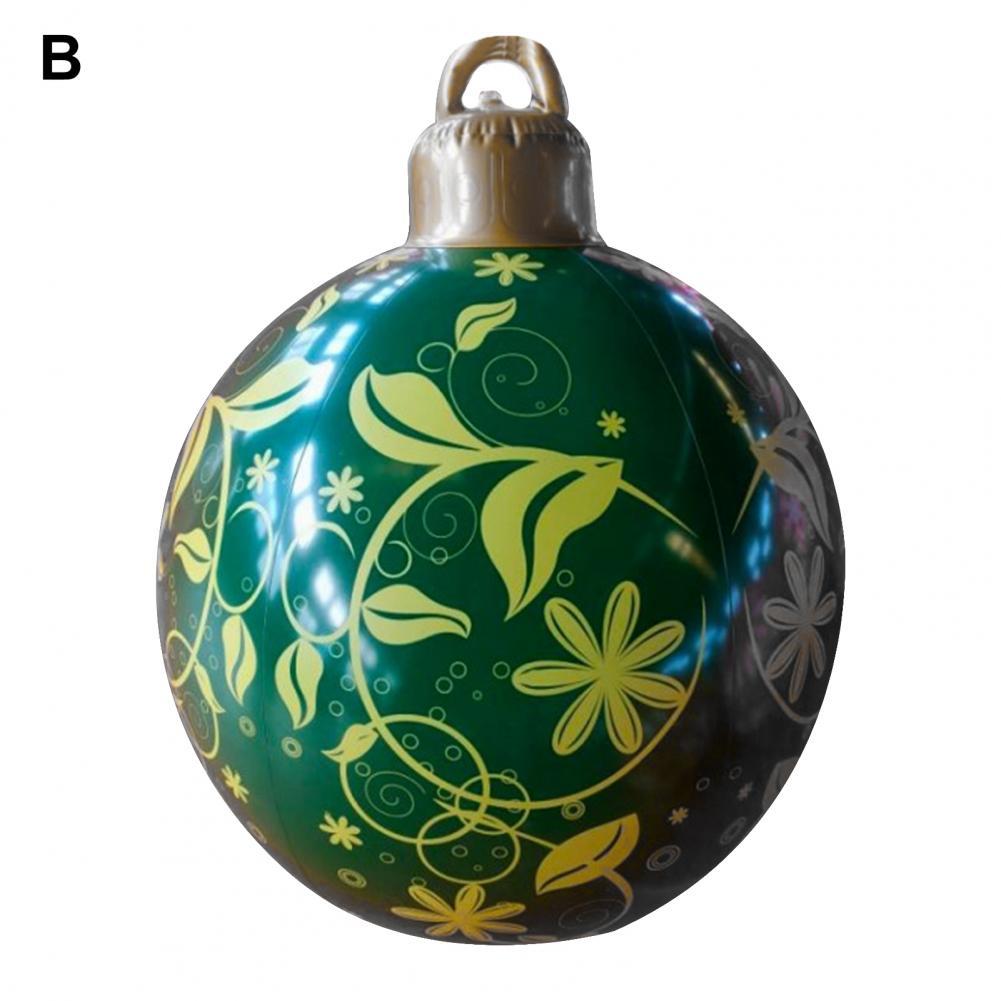 Trendy Balloon Ornamental Lightweight Birthday Balloon Santa Pattern Festival Balloon for Banquet Decorative Balloon: B