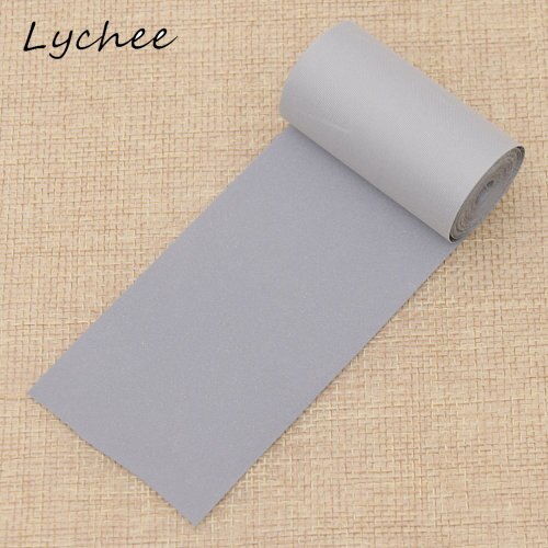 Lychee 3m Classic Solid Color Reflective Tape Fabric For DIY Handmade Craft Garment Sewing Chemical Fiber Cloth: width 5cm