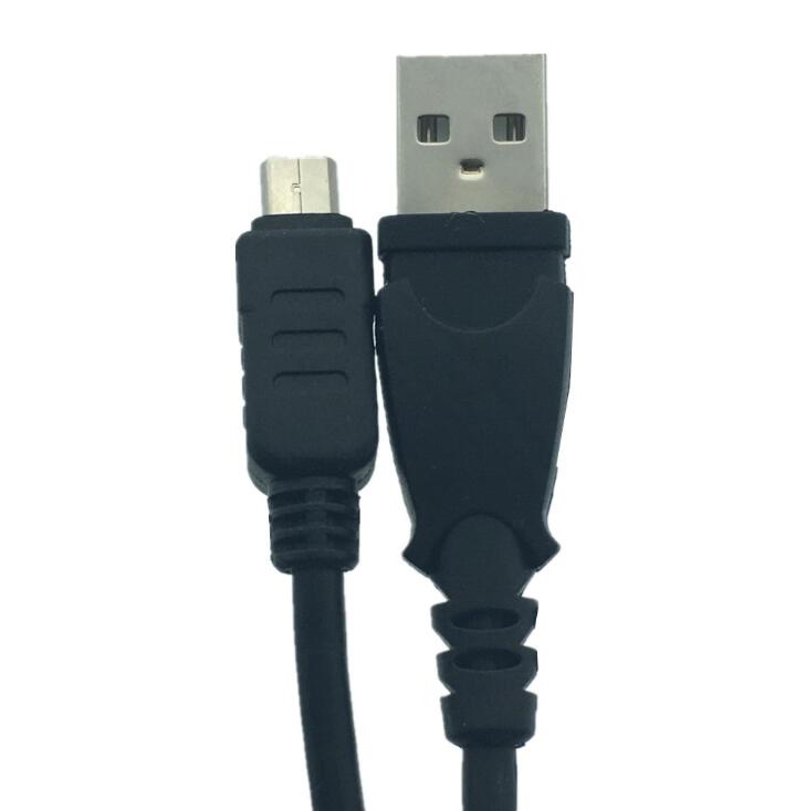 LBSC aplicable a la cámara digital Olympus, cable de datos USB, CB-USB5/CB-USB6, 12 P, 12 pines