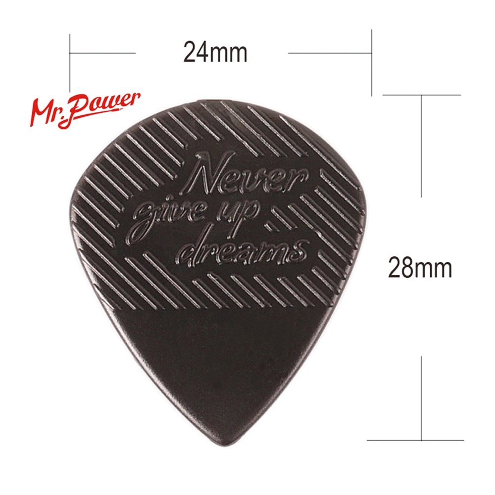 10Pcs JOYO Non-slip Guitar Picks Jazz Plectrum For Electric Acoustic Guitar Bass Folk Yellow Black Anti Wear Durability Plectrum