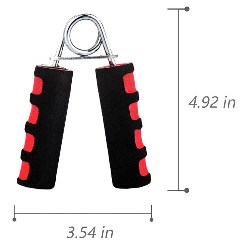 Hand Grip Strengthener Hand Soft Foam Manual Exerciser Rapid Increase of Wrist Forearm and Finger Strength Exercise Equipment