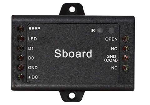 Sboard Mini Einzelne Tür Regler Einzelne tür Zugriff Regler Verbinden mit Jeder Leser Wiegand 26 ~ 37 Bits Ausgang