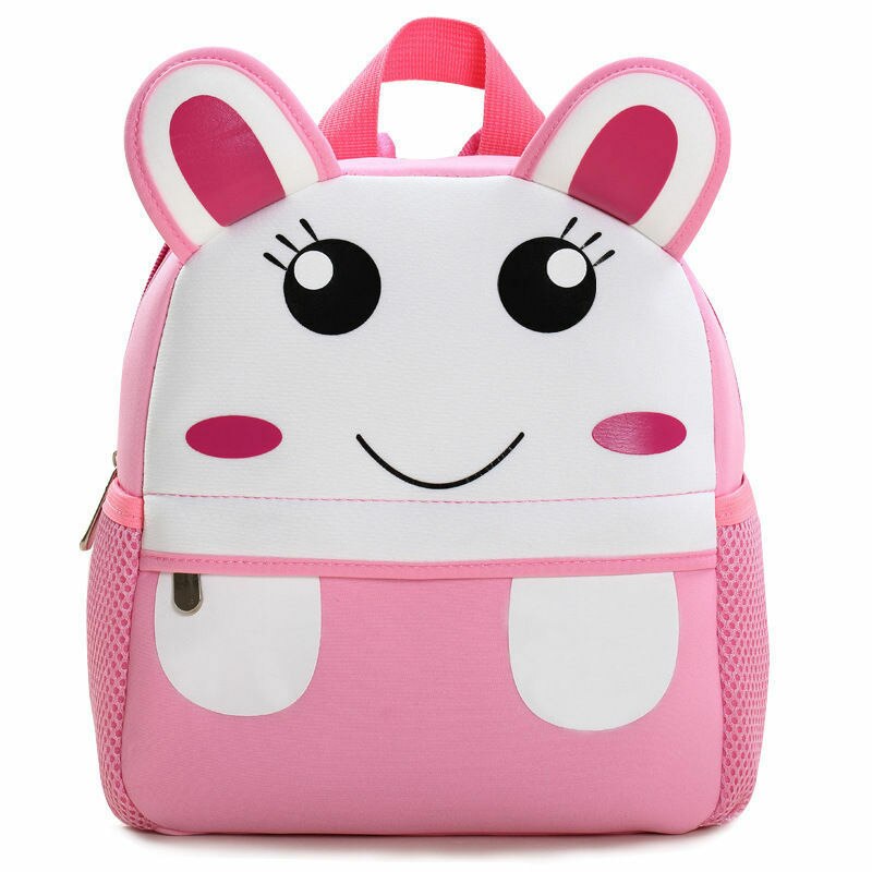 Nuevas mochilas de animales 3D para niños, mochila de de para niñas y niños, mochilas escolares de neopreno para niños, bolsas de dibujos animados de jardín de infantes