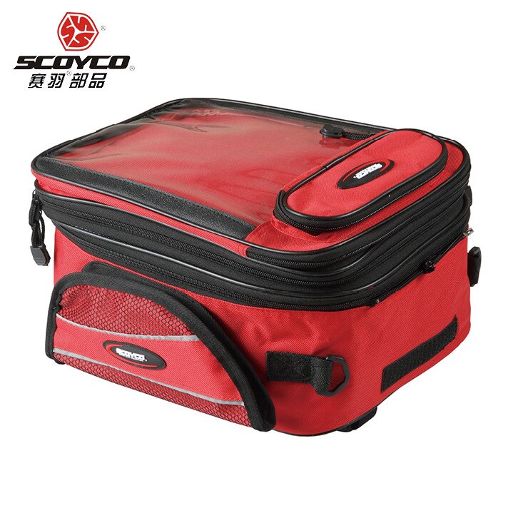 Motorcycle Fuel Tank Bag Motorcycle Bag Magnetic Double-Shoulder Backpack Motorcycle Oil Bag