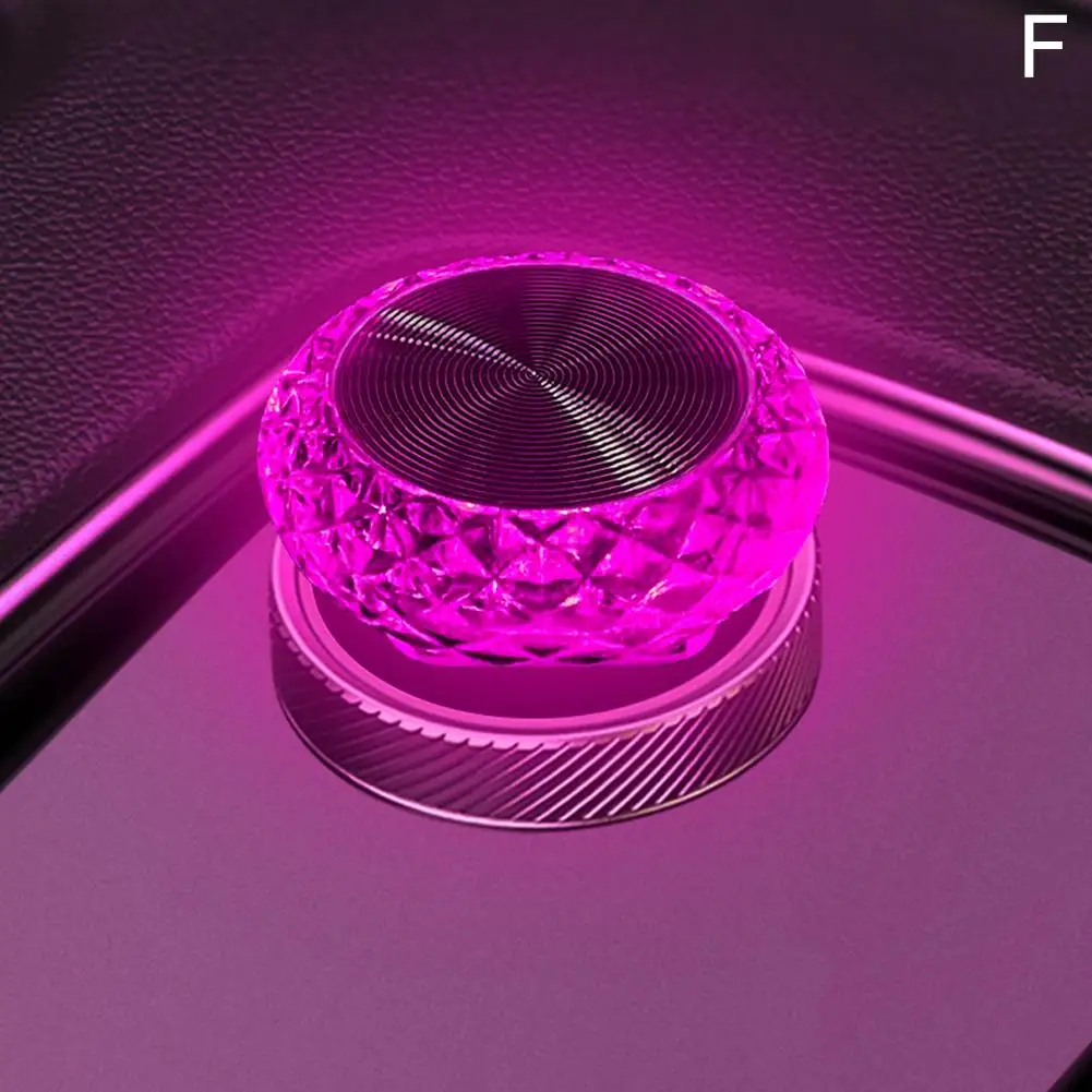 Mini lámparas LED de ambiente decorativas, luz ambiental LED USB portátil para ambiente Interior automático sin modificación: Blanco frío
