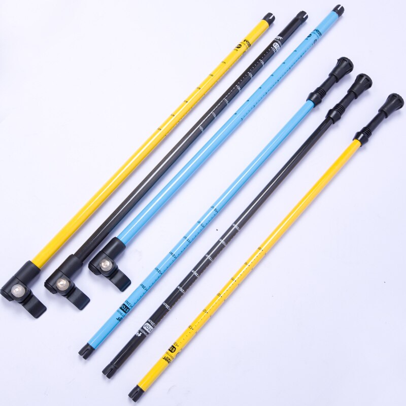 Bastones de Trekking de fibra de carbono Pioneer, bastones de senderismo ligeros plegables de bloqueo rápido con bolsa de transporte, 1 par
