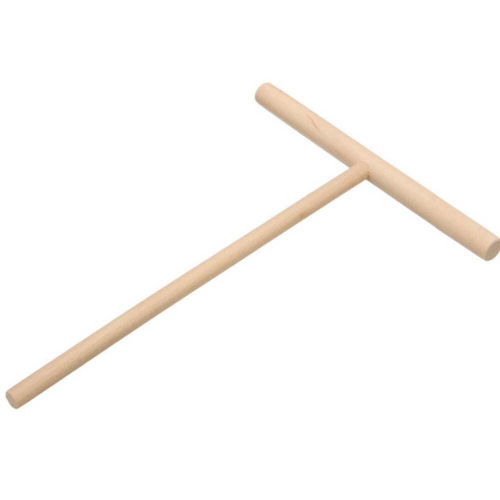 Bricolage chinois spécialité fabricant crêpe pâte en bois épandeur bâton en forme de T oeuf gâteau grattoir maison cuisine outil crêpe fabricant