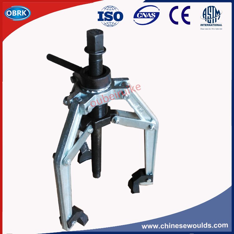 Extractor de engranajes de tres brazos, herramienta de rodamiento multifunción, diámetro de 50-250mm y longitud extensible de 0-220mm, tipo