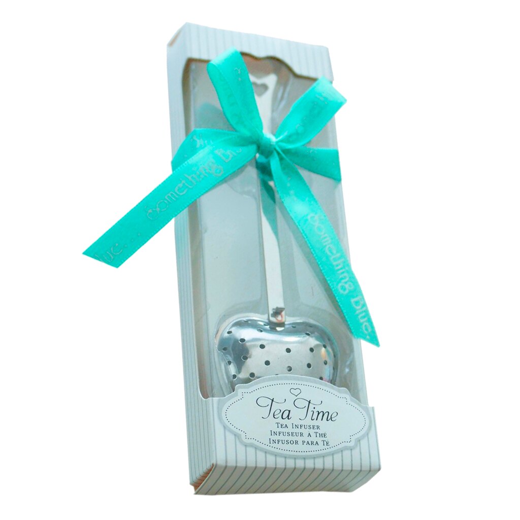 Cuore di Caffè in Acciaio Inox Tè Infusore Cucchiaino Colino Cucchiaio Filtro