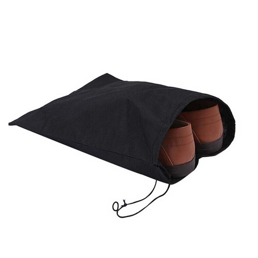 10 Stks Stof Schoenen Boot Stofdicht Organizer Opbergtas Houder Case Pack Pouch Wit Voor Reizen Camping Carrying Beschermen Schoenen