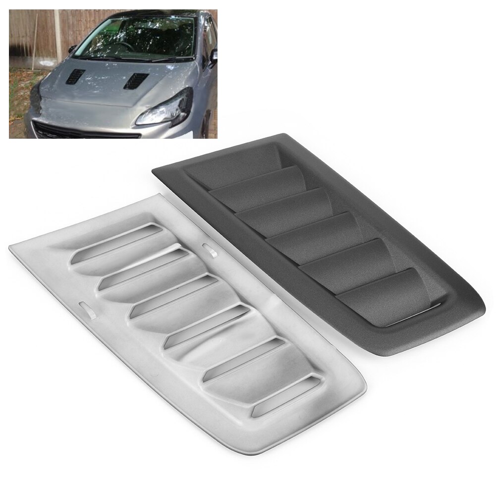 Auto bil abs motorhjelm luftventil modificeret tilbehør passer til ford focus rs  mk2 mærke abs auto tilbehør