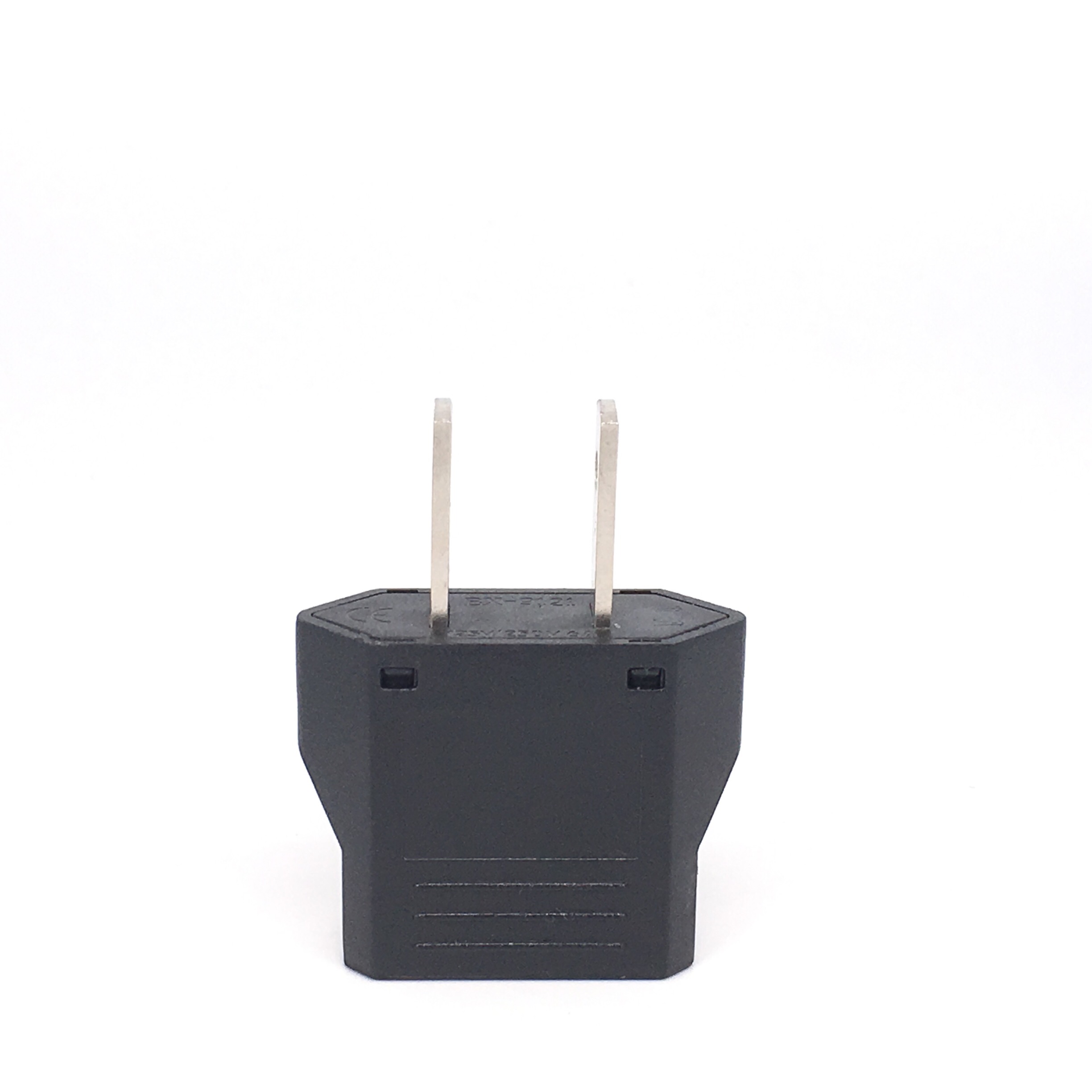 Adaptateur secteur européen EU vers US, chine, japon, américain, chinois, US, voyage, chargeur, prise de courant, 2 pièces