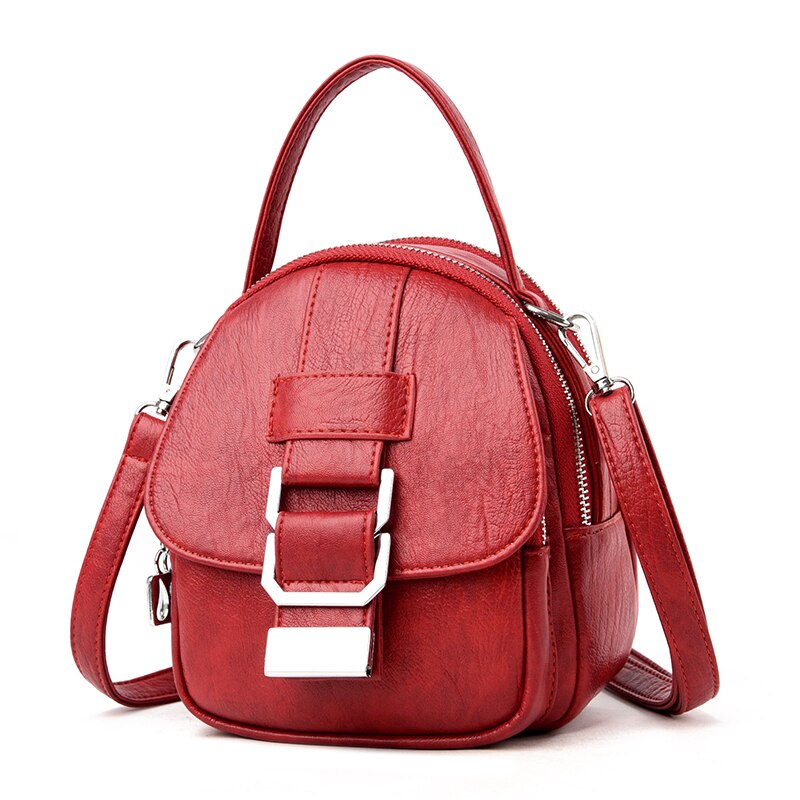 Olsitti Pu Lederen Schoudertas Voor Vrouwen Luxe Tas Clucth Portemonnee Vrouwen Handtassen Sac een Belangrijkste: Red