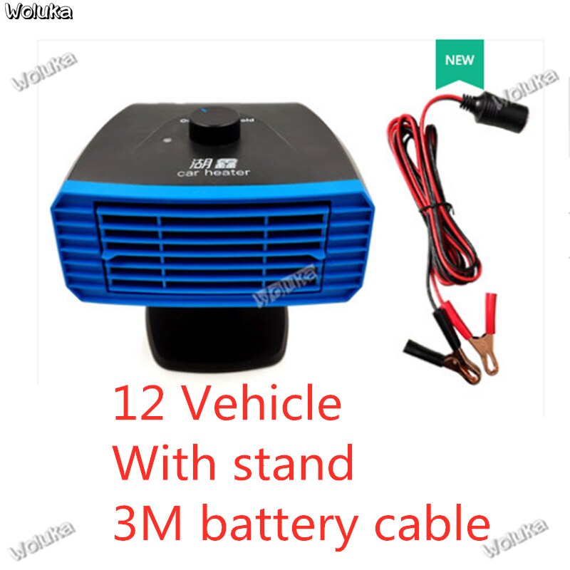 Bærbar bilvarmer 12v batteri bilvarmeventilator vintervogn varmer 24v cd50 q06: F