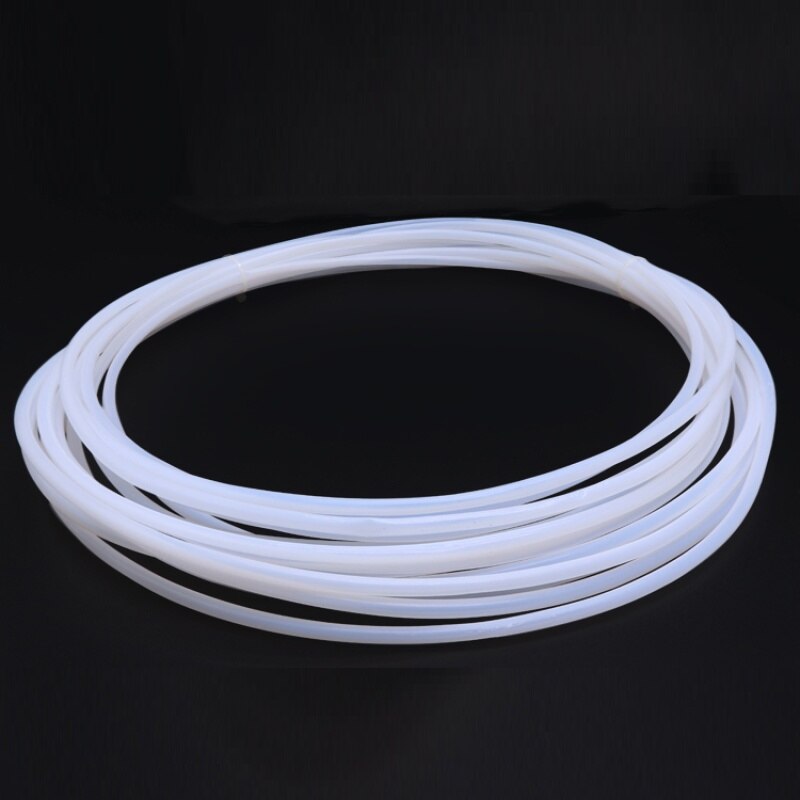 7T 3.76mm x 4.56mm PTFE Tube F46 Insulated Capillary Heat Protector Transmit Hose Rigid Temperature Corrosion Resistance 300V