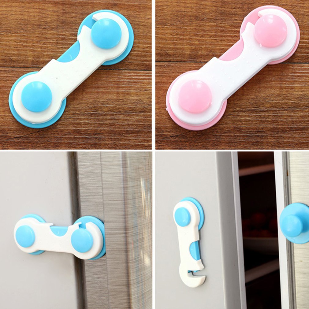 Baby Safety Lock Corner Cabinet Drawer Padlock Protection Children Security Door Safety Lock