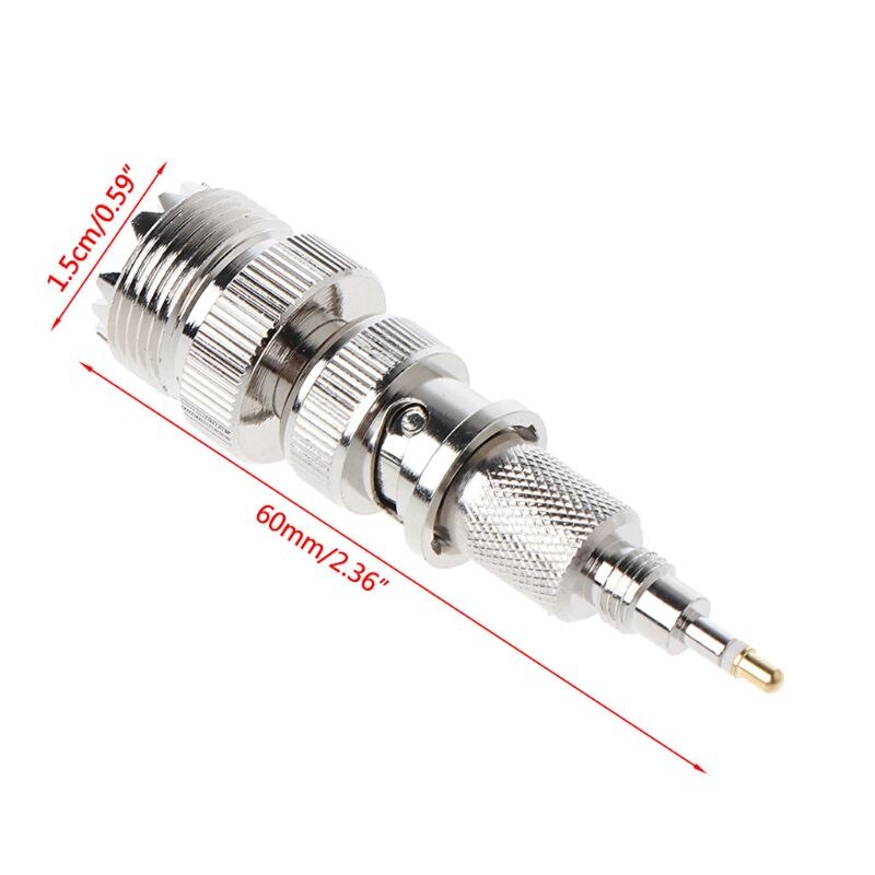 Adaptateur de Test voiture talkie-walkie tête d'antenne BNC RF connecteur Coaxial prise Jack pour Motorola GP88s GP88 GP328 GP340 GP360