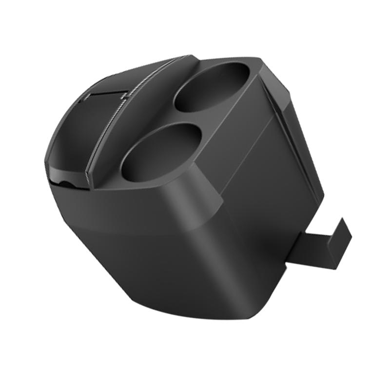 Boîte de rangement de poubelle multifonction | Pour voiture, boîte de rangement de poubelle avec support de verre pour bouteille d'eau, boîte de rangement de voiture
