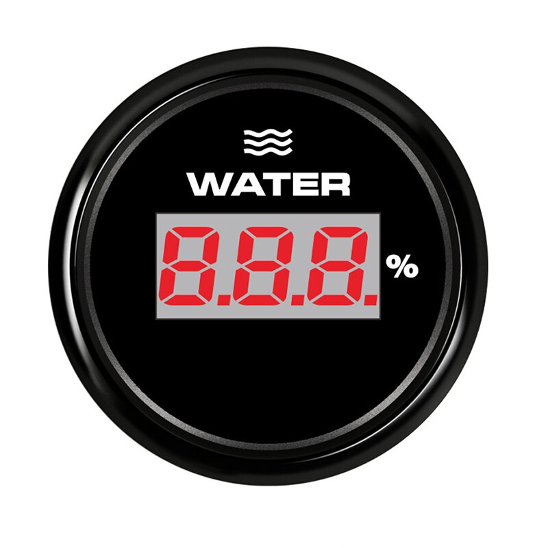 Universal 52 mm Water Level Meter Liquid Water Tank Indicator Meter For Marine Yacht Boat ATV