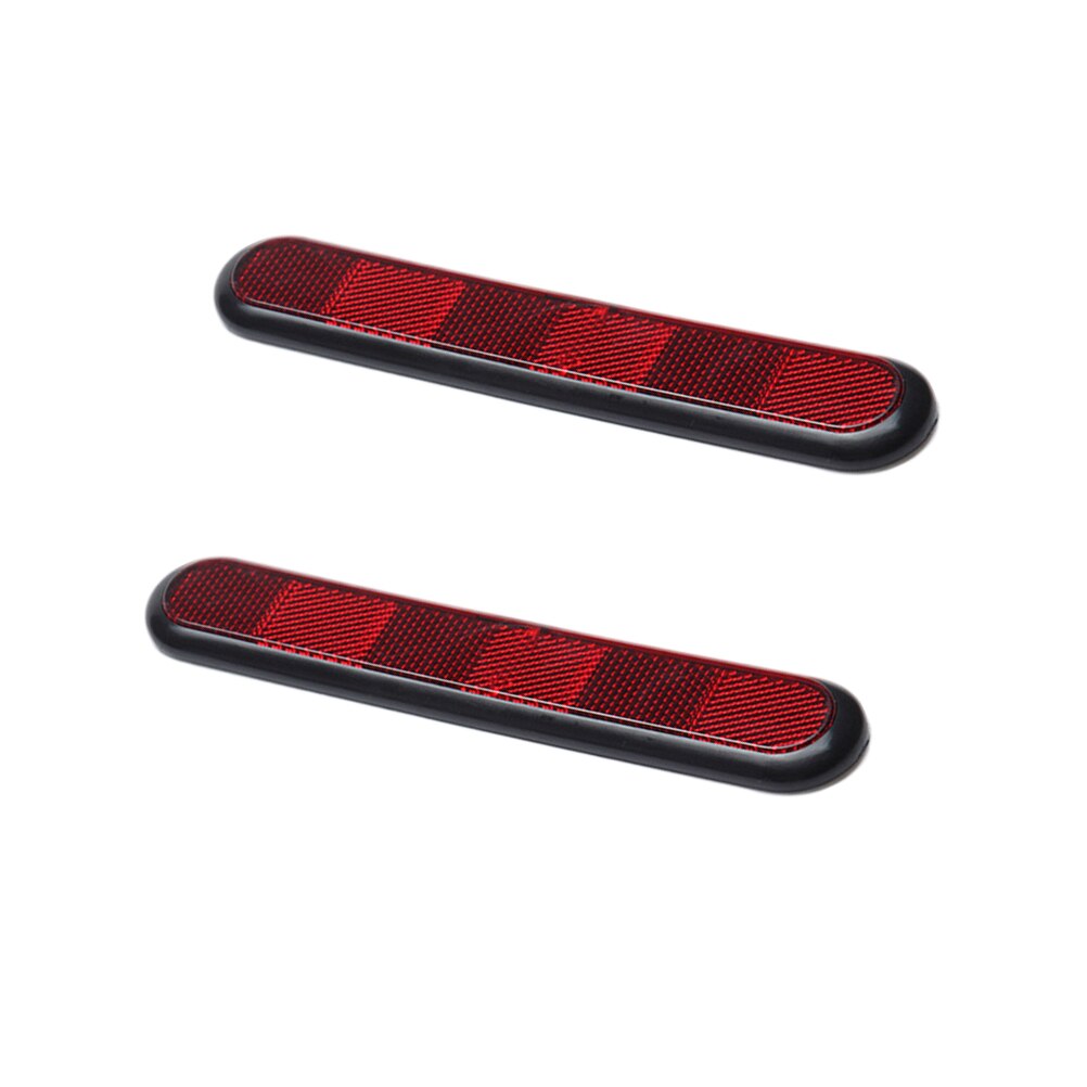 2 Pcs Warning Reflection Stickers Universal Rear Bumper Sticker for Outdoor