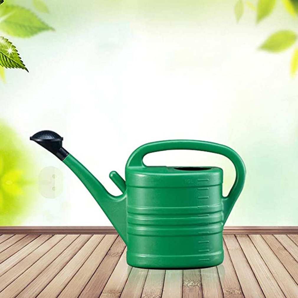 Large Household Watering Can Plastic Comfortable Grip Gardening Tools Smooth Surface Glitch-Free Garden Essential