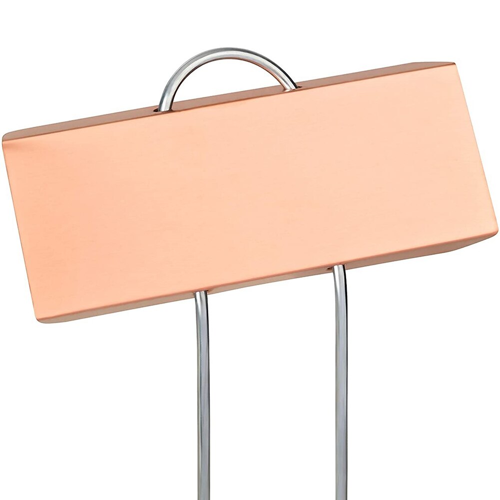 24Pcs Stainless Steel Sign Markers Plant Nameplate Labels Tags Gardening Tool