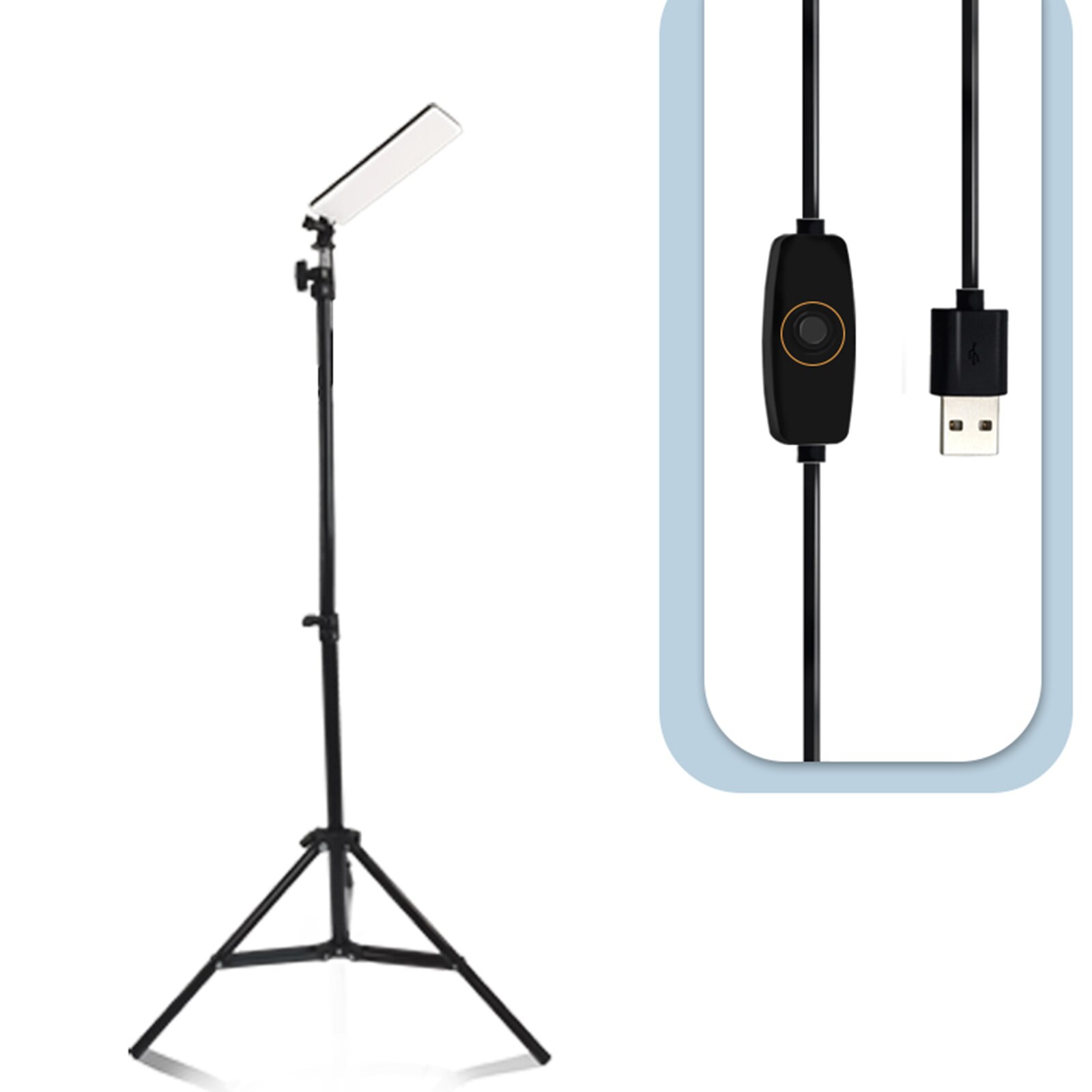 Outdoor Sports LED Work Light Outdoor Work Light With Bracket Black 5V With Tripod Outdoor Lighting 18W 5V 1.5A Mountain Camping