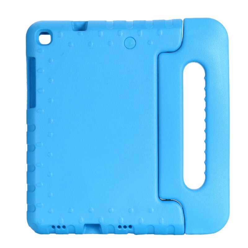 Case Voor Samsung Galaxy Tab Een 8.0 Sm T290 T295 T297 Hand-Held Shock Proof Eva Full Body cover Handvat Stand Case Voor Kinderen: Blauw