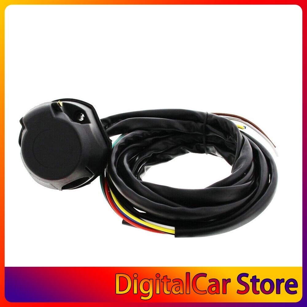 13 Core 2M Trailer Cable Kit Trailer Socket Set 13 Pin Electrical Kit E-Kit Harness Traction Hook Car Accessories