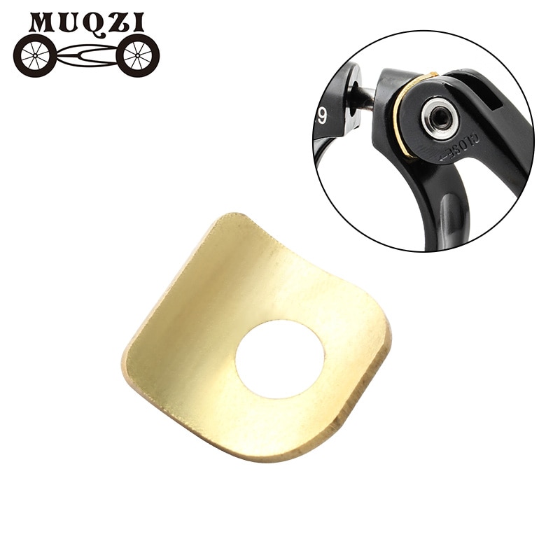 Muqzi Fiets Quick Release Zadelpen Klem Pakking Koperen Wasmachine Mountainbike Buis Clip Clips Gouden Accessoires