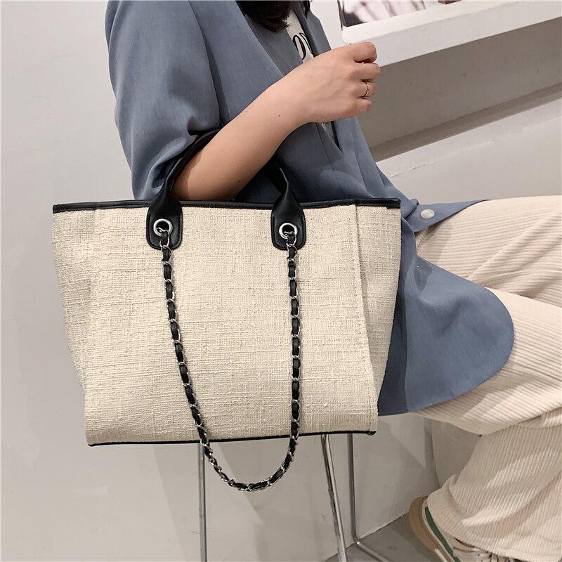 Vrouwen Canvas Handtassen Tassen Dames Grote Capaciteit Schouder Messenger Bags Mode Vrouwelijke Reistas