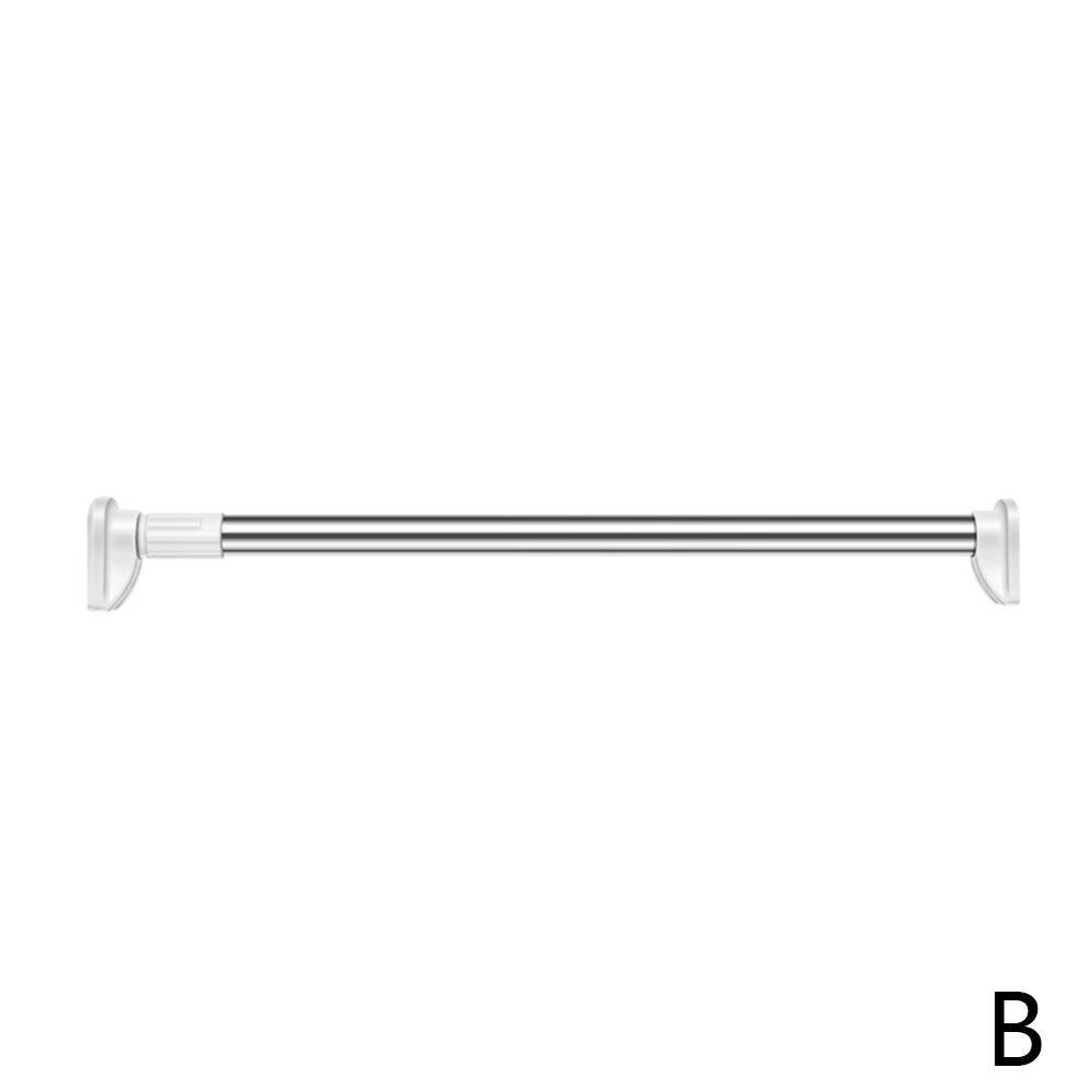 Durable Clotheshorse Telescopic Clothesline Pole Punching Free Clothes Rod Bedroom Retractable Drying Balcony For Bathroom: 25mm