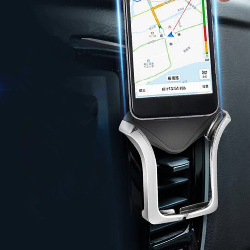 U-typ Schwerkraft Auto GPS Stand Telefon Halfter Automatische zuletzt-Lagerbier Induktion Navigation Halterung Luft entlüften Halterung Auto Halfter