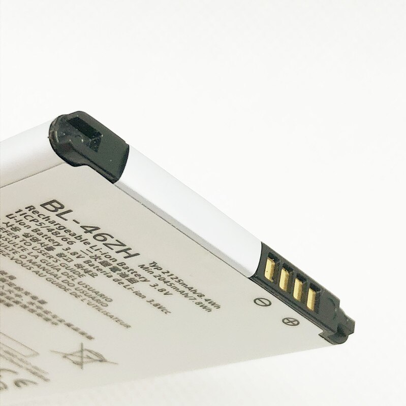 2125mAh BL-46ZH bateria robić LG K7 K8 hołd 5 jak330 K332 K350N K371 K373 K8V K89 LS675 LS675 M1 M1V SM330 nas375 X210 BL46ZH