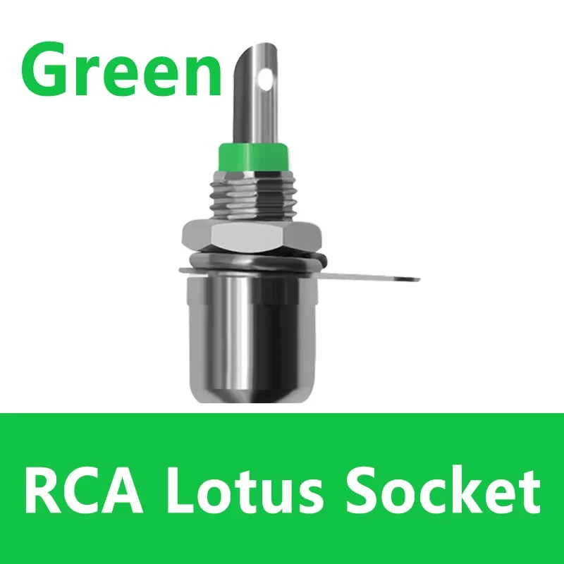 20/100Stck rca Buchse Adapter RCA Audio- Jack Stecker Vernickelt RCA Stecker Tafel montieren Buchse: dunkel Grau / 20-29 Stücke