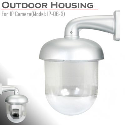 REDEAGLE Outdoor Waterproof CCTV Dome Housing Enclosure for Security IP Pan Tilt Camera