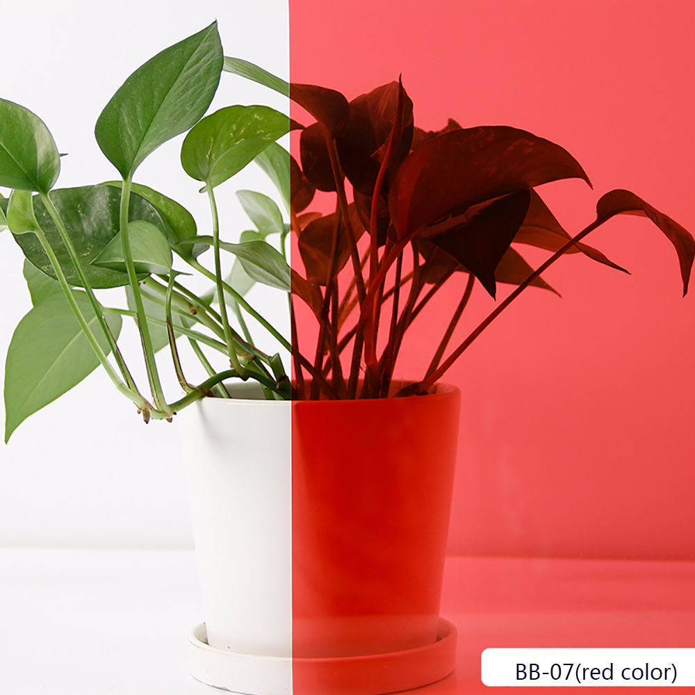 Sunice Red window film solar tint decorative privacy glass sticker for home office school building glass Self-Adhesive 76cmx3m