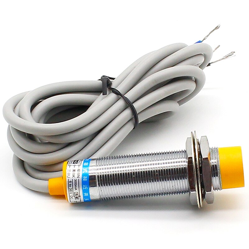 Ljc 18 a 3- h-z /bx 1-10mm kapasitans nærhetssensorbryter npn no  dc 6-36v 300ma