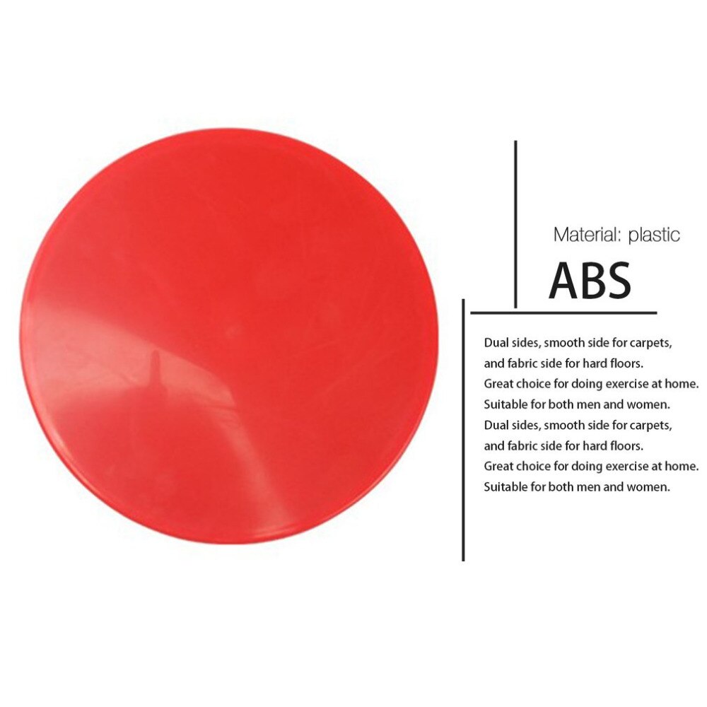 2 unids/set discos de deslizamiento deportivo Core Sliders discos de deslizamiento de doble cara uso en alfombra o suelos de madera dura para entrenamiento en casa