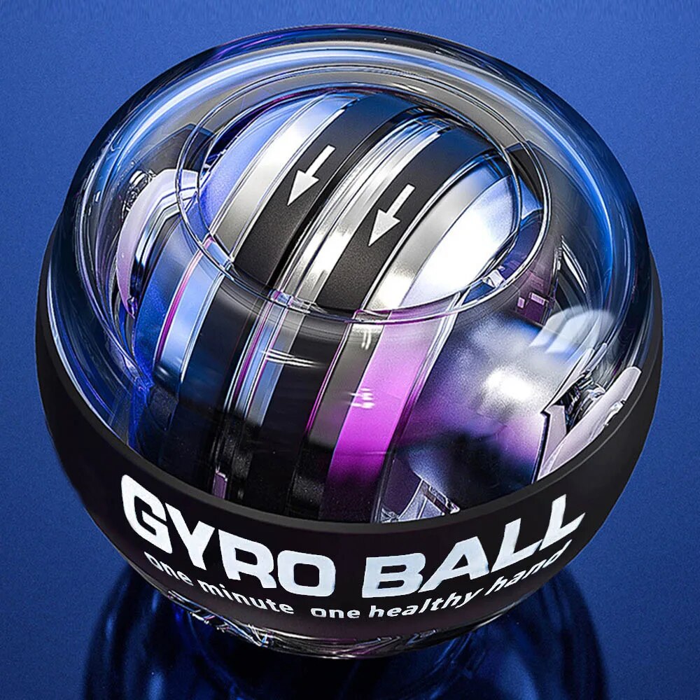 LED Handgelenk Ball Energie Trainer Ball Auto-Anfang Gyroskop Arm Hand Unterarm Schulungen gerät Energie Handgelenk Kreisel Ball Sport Fitness geräte