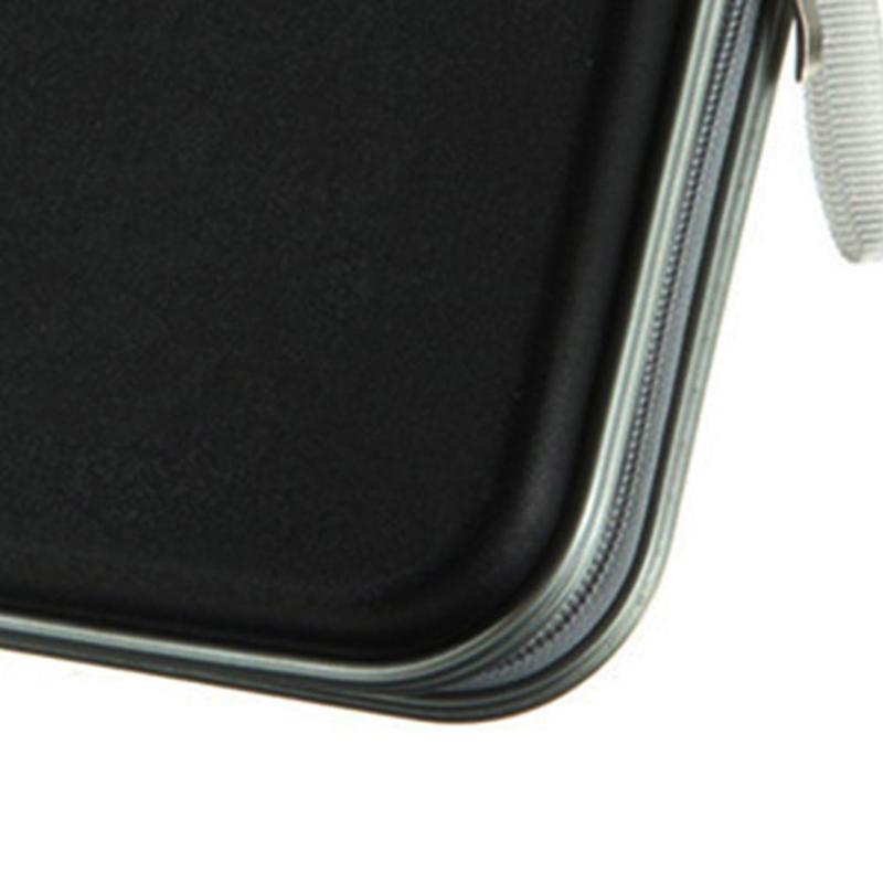 Boîte CD DVD sac de rangement étui de transport Portable 40 pièces capacité disque CD DVD portefeuille rangement organisateur étui titulaire