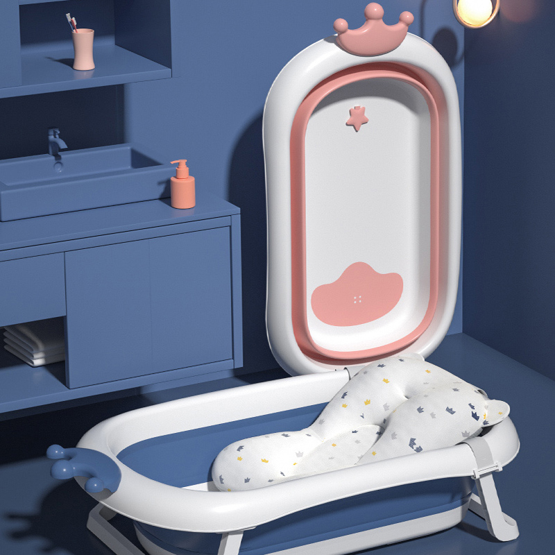 Baby Products Foldable Baby Bath Tub Plastic Baby Tubs For Bathing